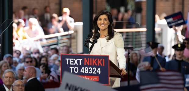 GOP 2024 presidential candidate Nikki Haley 
