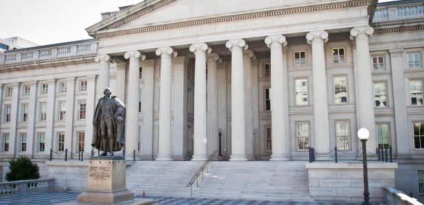 US Treasury building
