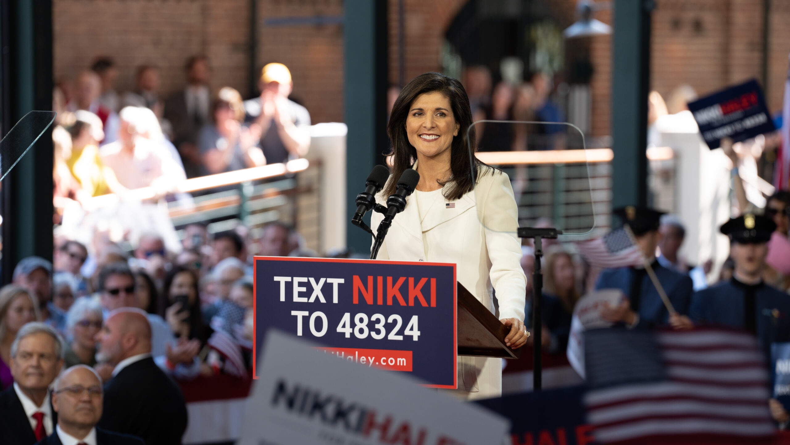 GOP 2024 presidential candidate Nikki Haley 