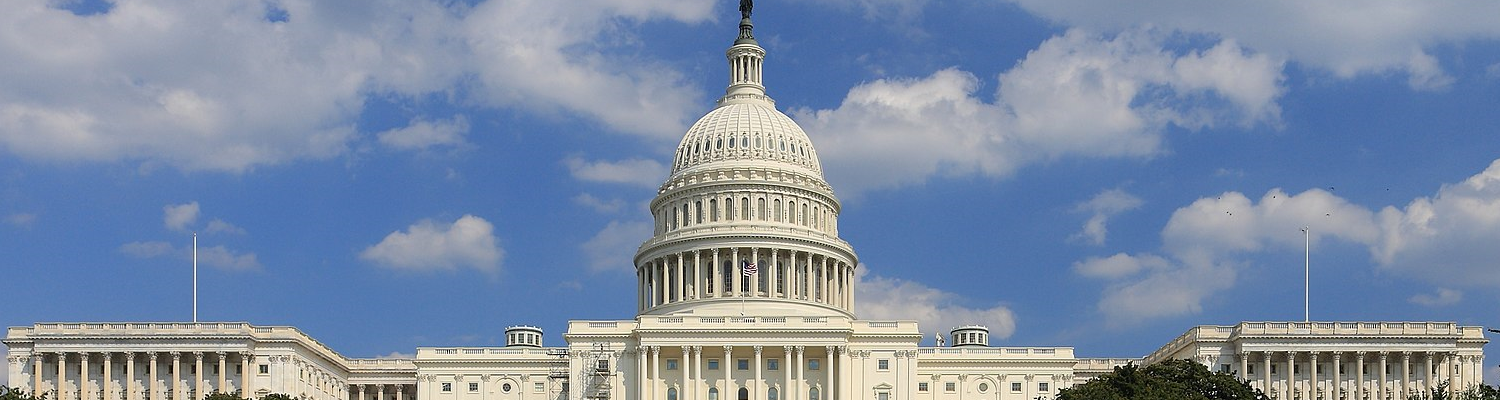 Photo of the US Capitol Building from the west side